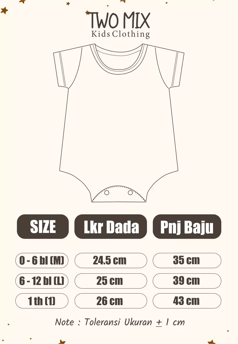 Two Mix Baju Romper Jumper Bayi Perempuan 4306B 4306C