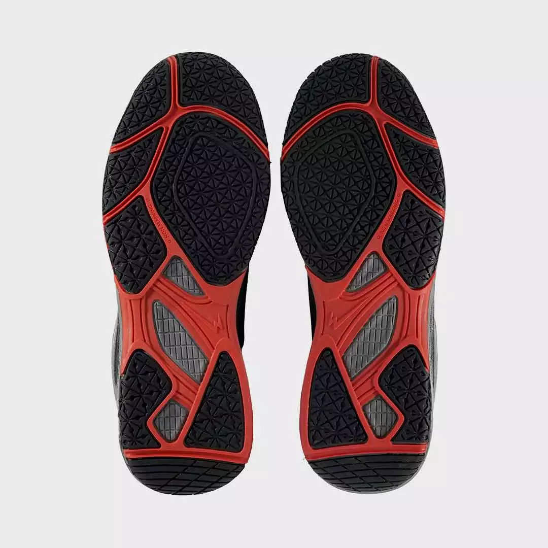 Sepatu Eagle Ultracourt – Badminton shoes Warna ABU-ABU/HITAM