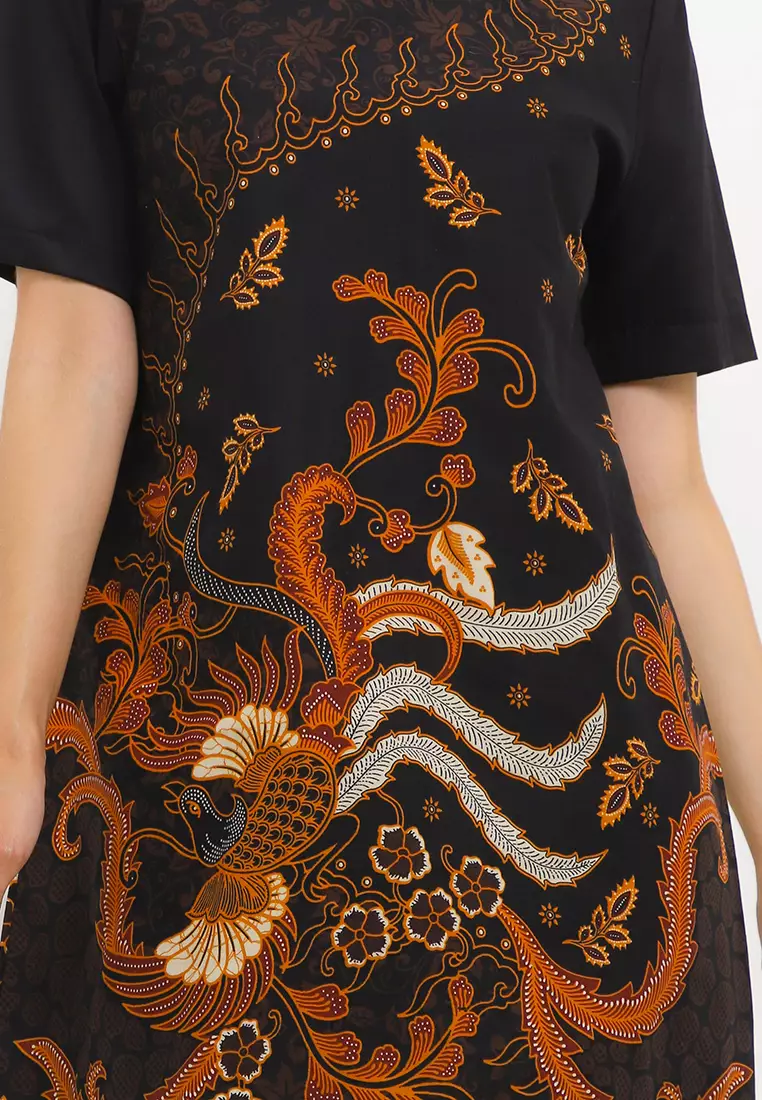 Adena Dress Batik Katun Wanita