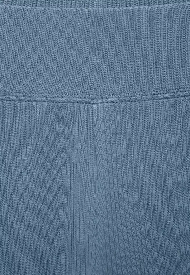 Cotton Ribbed Leggings