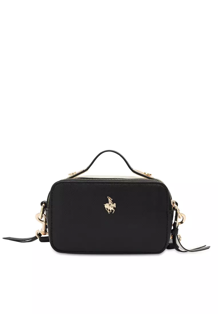 Buy Swiss Polo Women's Shoulder Bag / Sling Bag / Crossbody Bag - Black ...