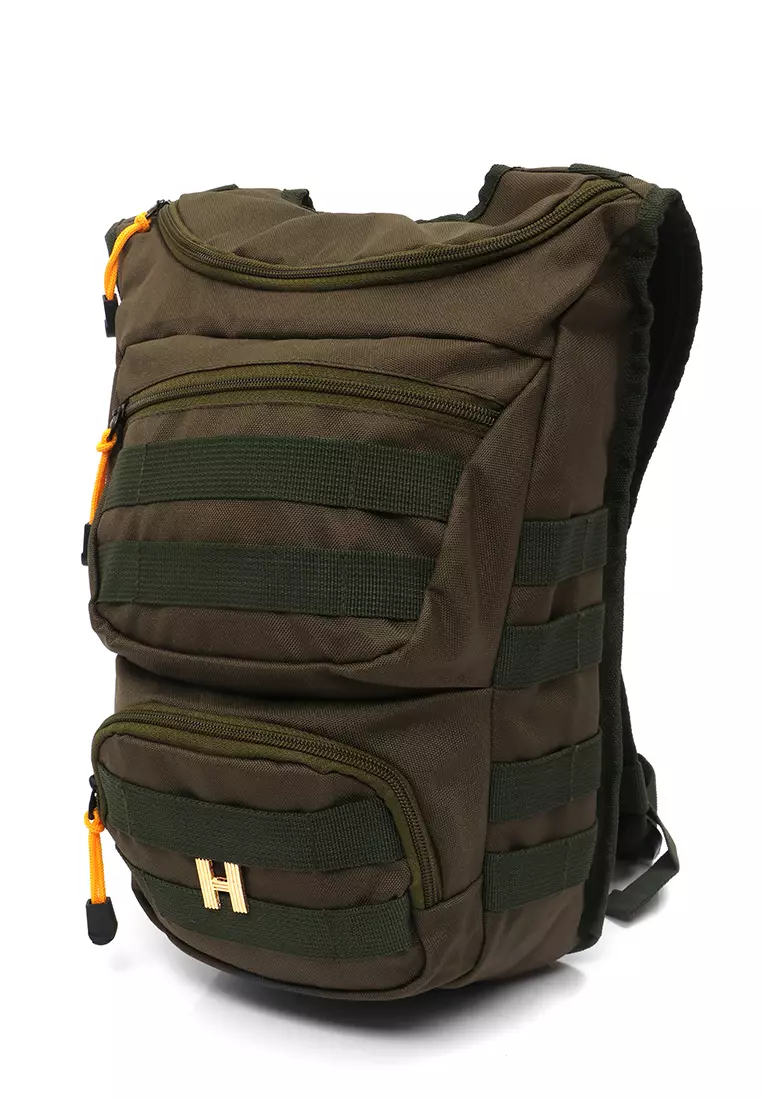 Doomb Backpack Sport Unisex Casual Large Storage Material Cordura ORIGINAL - Green