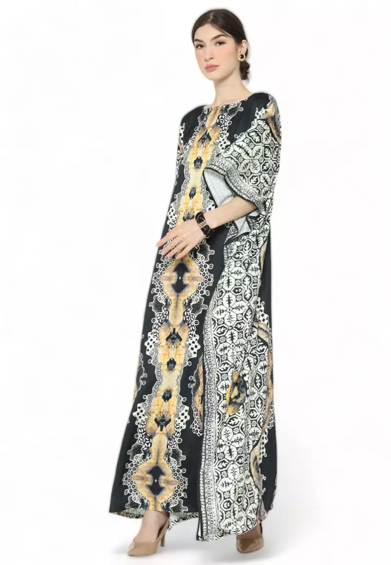 Kanzi Exclusive Short Sleeve Batik Kaftan