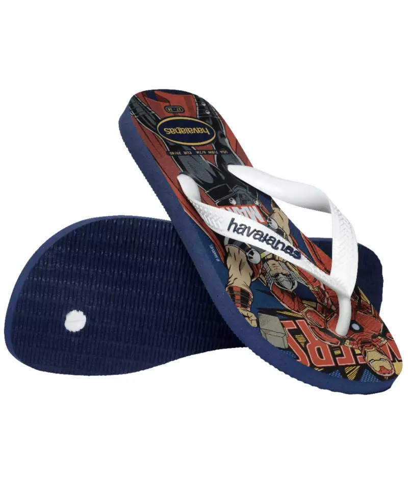 Havaianas 0555 Top Marvel Classics Navy - Sandal Pria