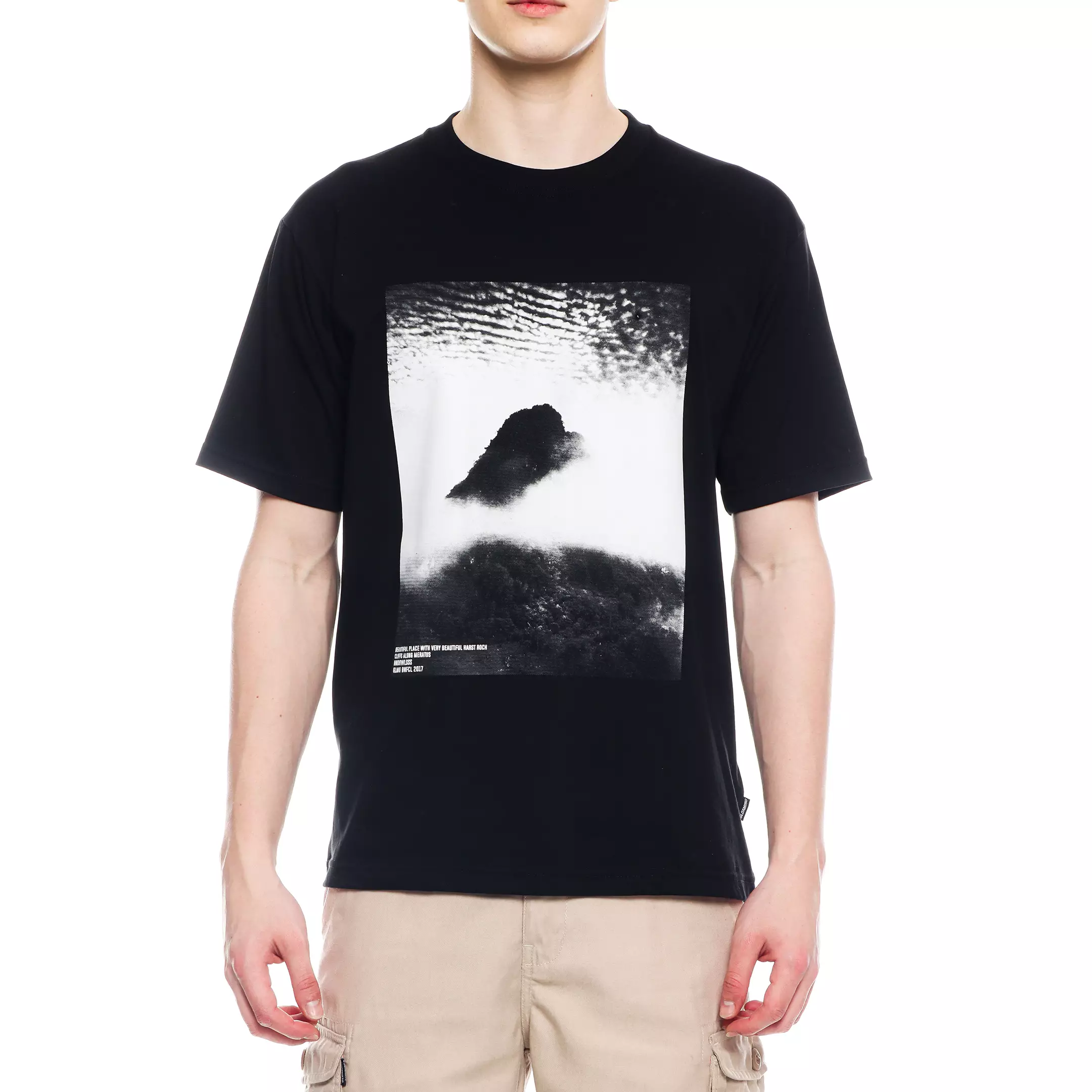 Kaos Design Marathus Hitam Unisex