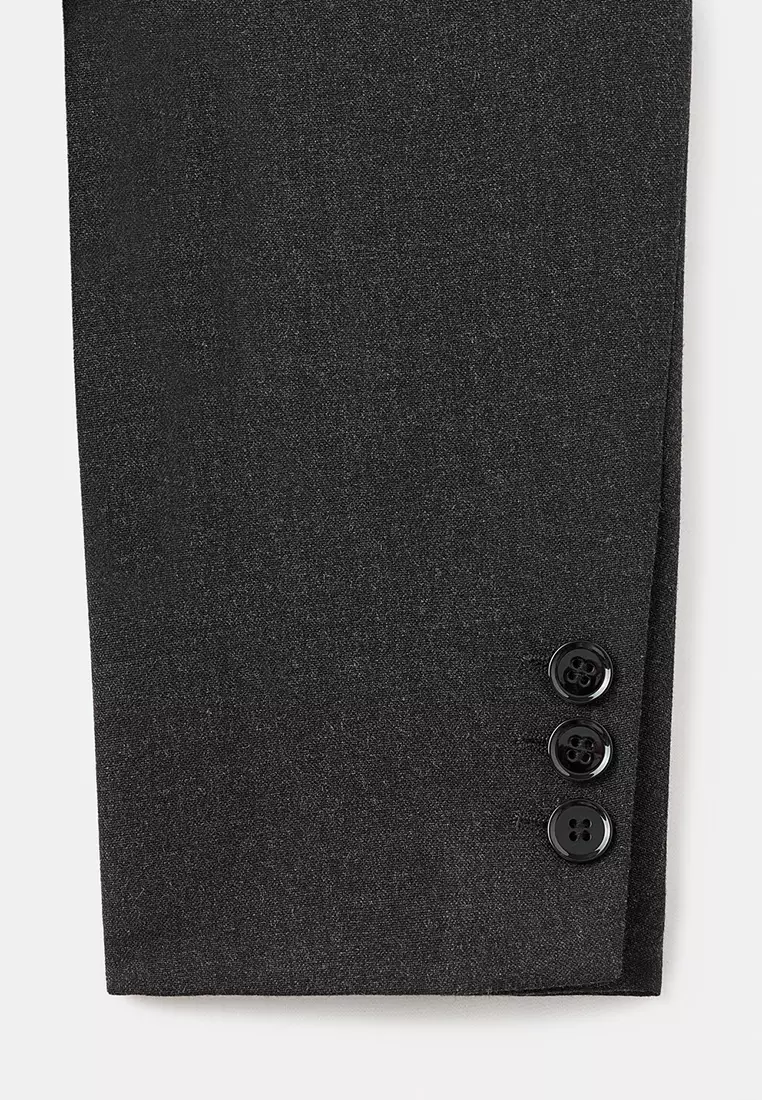 Double-Breasted Suit Jacket