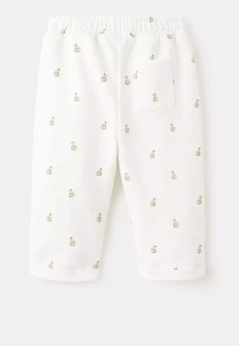 Printed Cotton Joggers