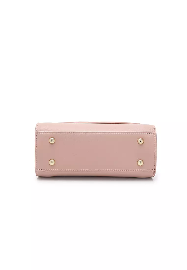 Women's Top Handle Bag / Sling Bag / Crossbody Bag - Pink