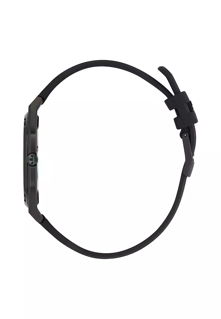 Adidas Gents Watch City Tech Thin - Jam Tangan Analog Unisex - Stainless Steel Case - AOFH24503