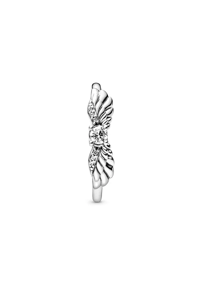 Buy PANDORA Pandora Sparkling Angel Wings Ring Online ZALORA Malaysia