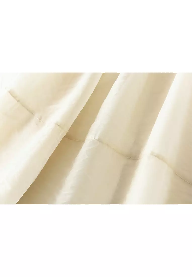 Silk Organdy A-line Maxi Skirt AF0236