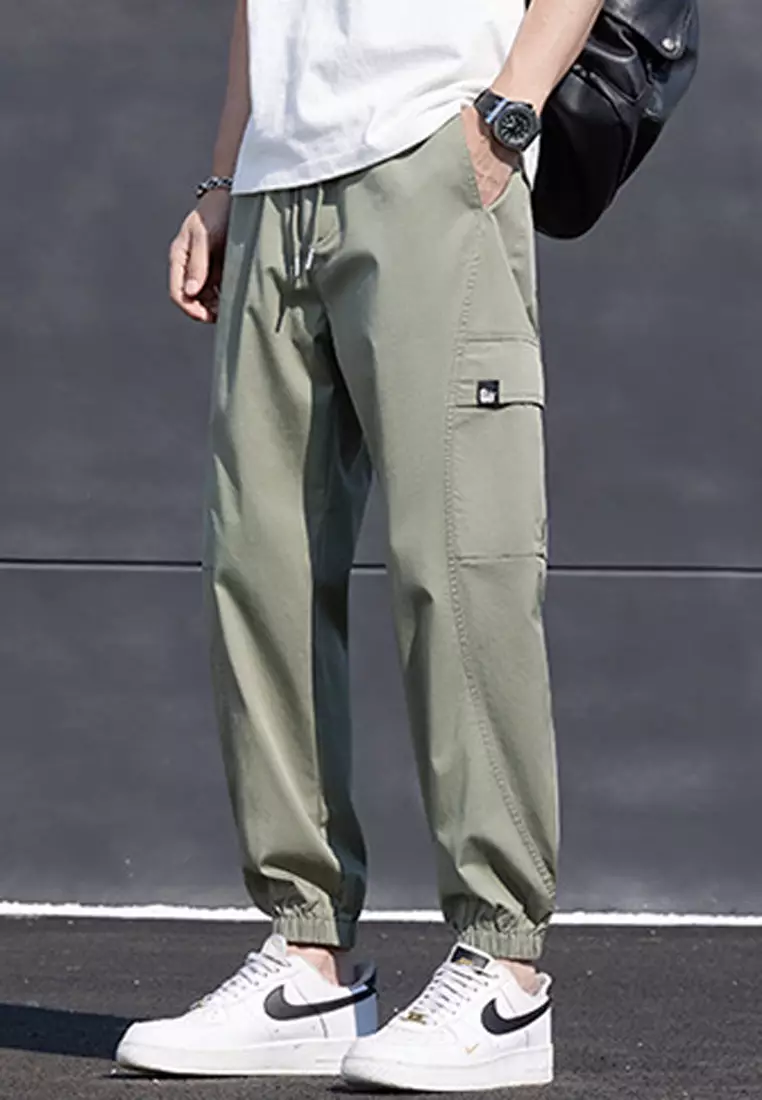 Drawstring Casual Jogger Pants