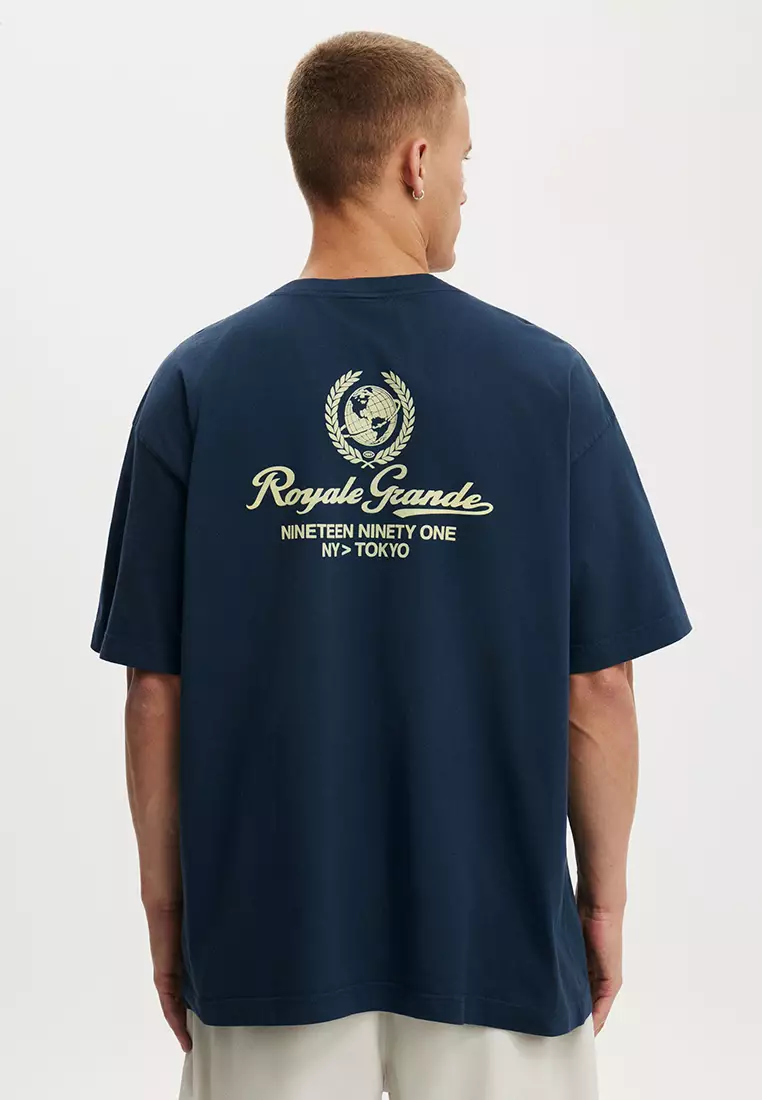 Box Fit Text T-Shirt