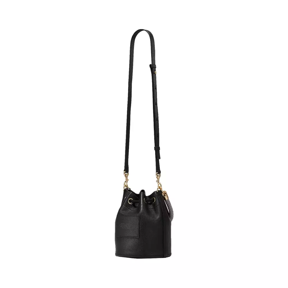 Jual Marc Jacobs The Leather Bucket Bag Black Original 2025