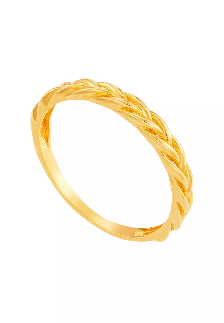 HABIB Oro Italia 916/22K Yellow Gold Ring GR54011223 (22K Gold)