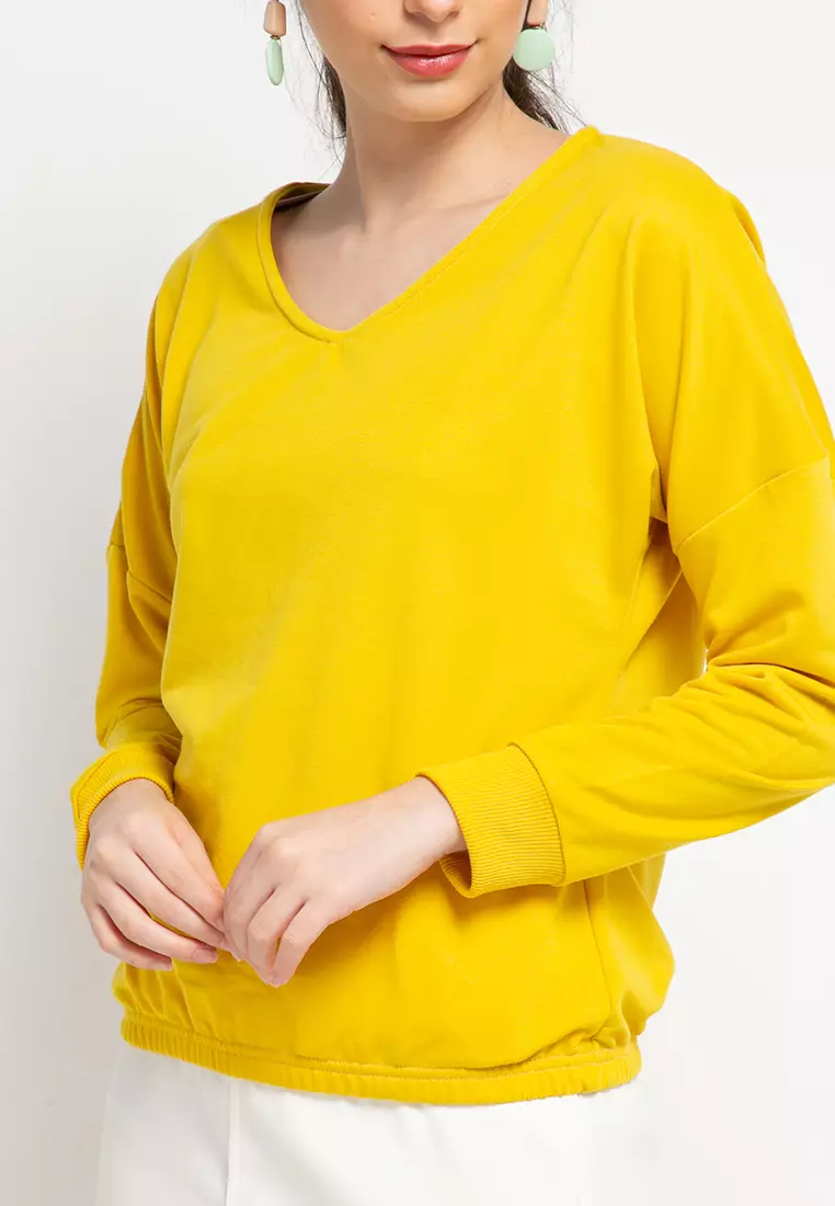 Blouse Atasan Lengan Panjang Selvi