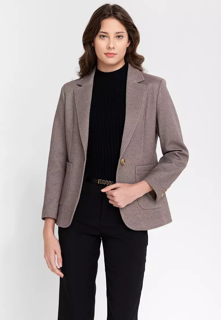Woolen blazer sale