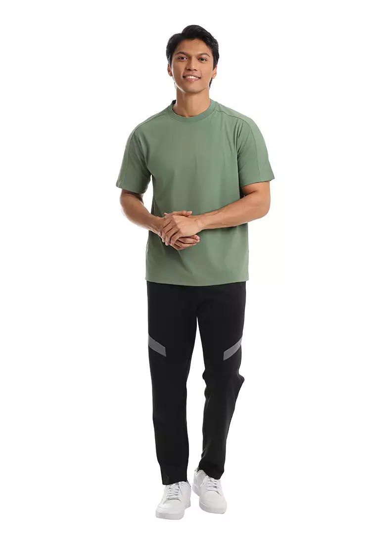 Forest Mens Stretchable Quick-Dry Sports Tee - 24160-07DustyGreen
