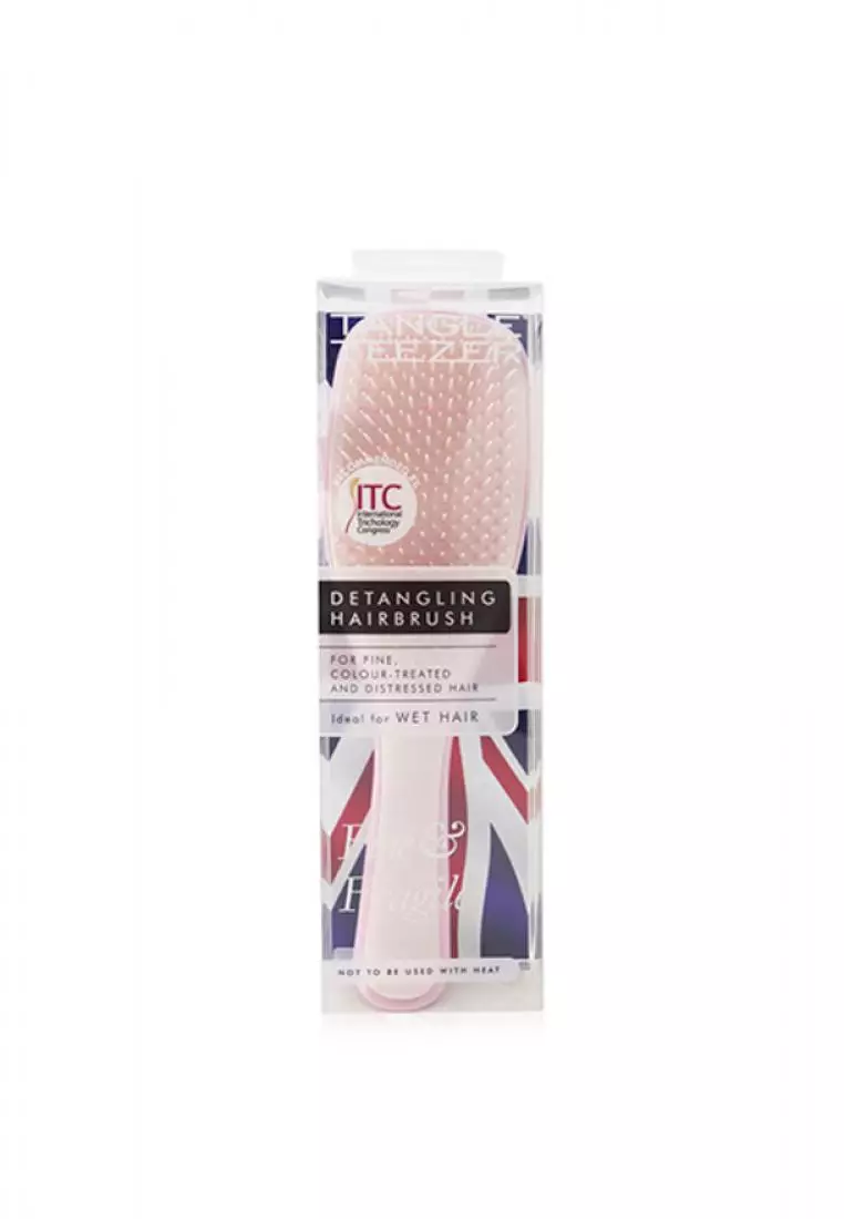 Tangle Teezer - The Wet Detangling Fine & Fragile Hair Brush - # Pink 1pc