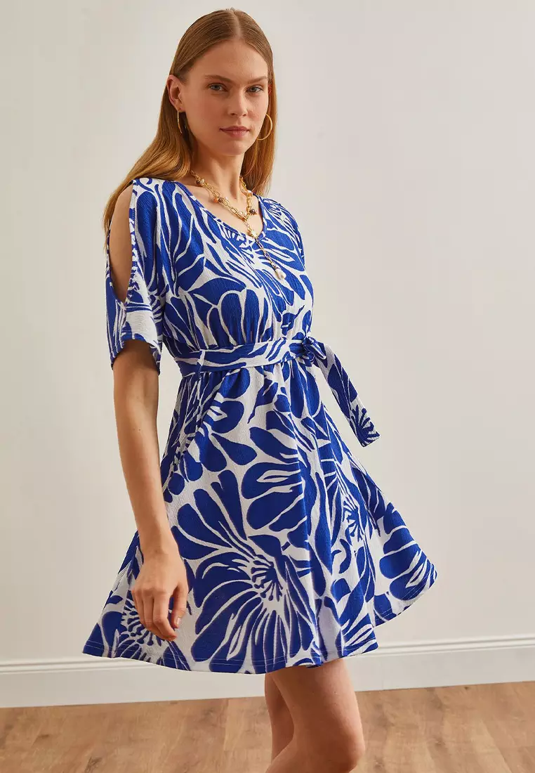 Belted Mini Dress