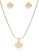 estele gold Estele 24 Kt Gold Plated Non-Precious Metal Brass Pearl Button Chain Necklaces for Girls CD38CACCE84097GS_1