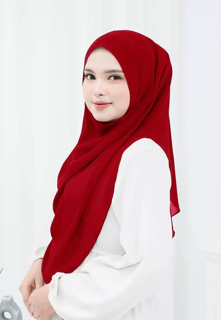 HIJAB INSTAN ZHAZA - MAROON