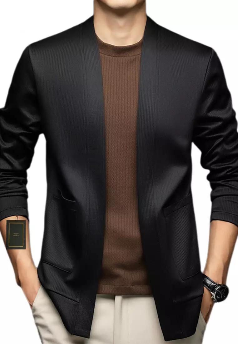 HAPPY FRIDAYS Thin Textured Cardigan TX-Y1790