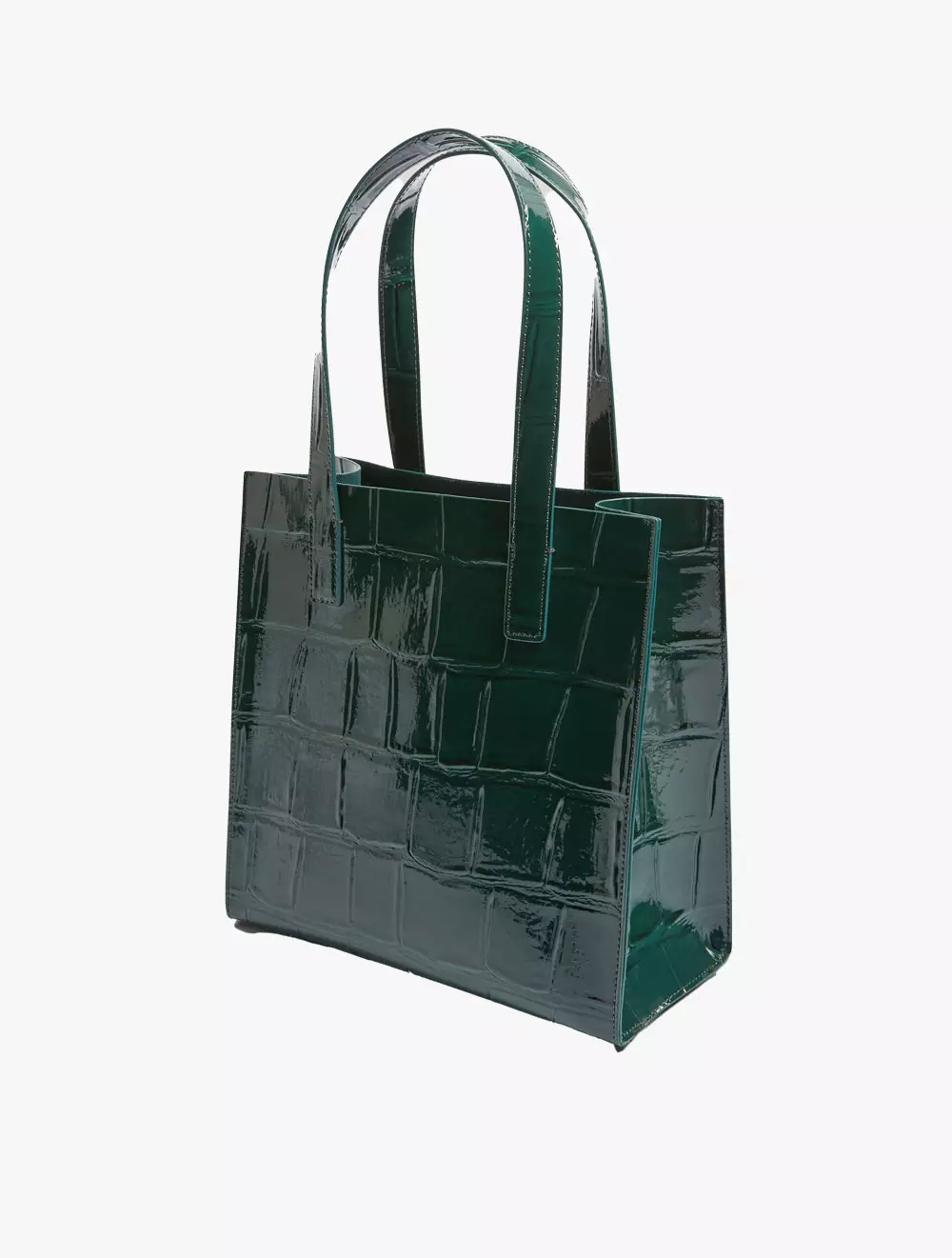 Jual Ted Baker REPTCON Croc Effect Small Icon Bag MID GREEN