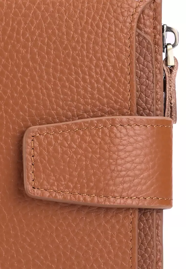 Pebbled Cow Leathers Short Wallet