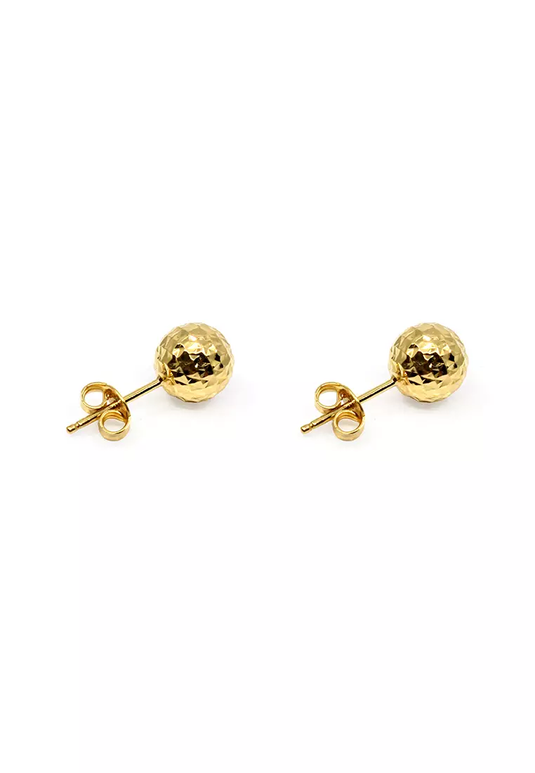 18K Yellow Gold Earrings