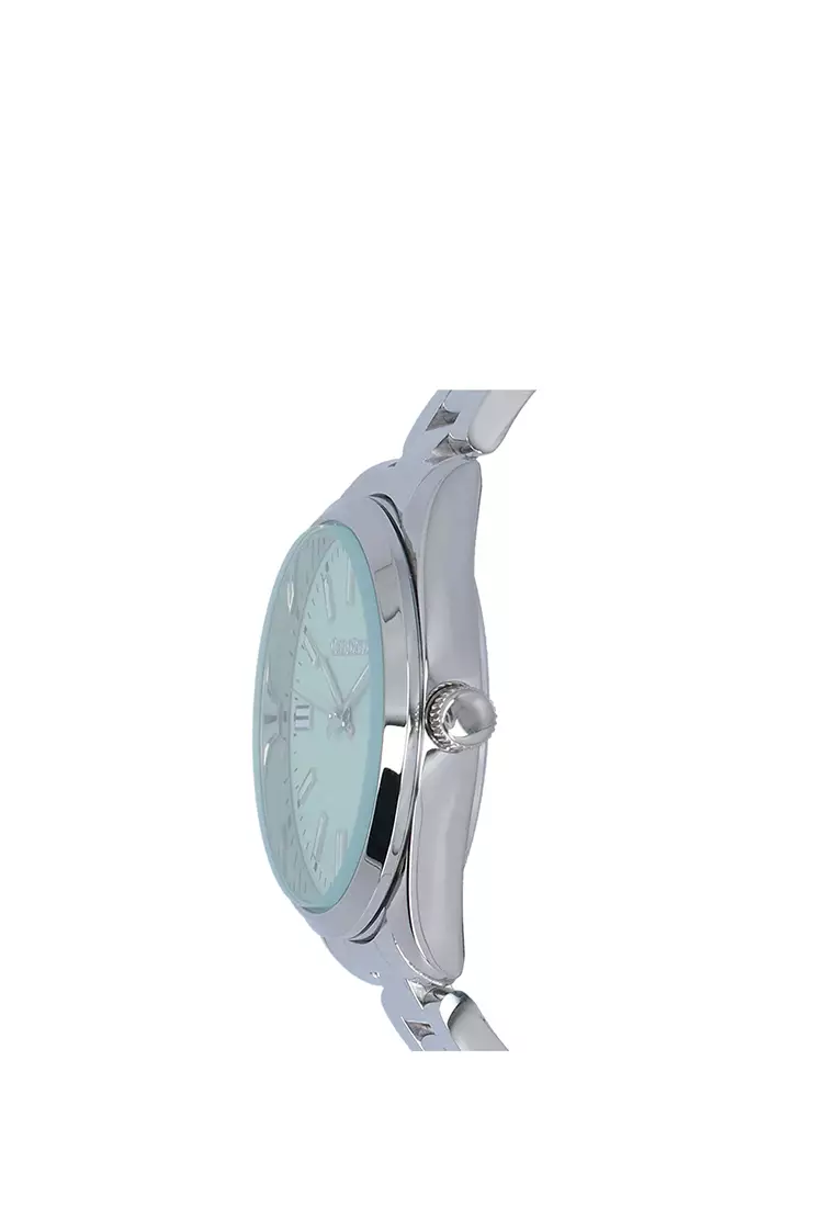 Buy Carlo Rino Medium Green Play Dial Stainless Steel Timepiece 2026 ...