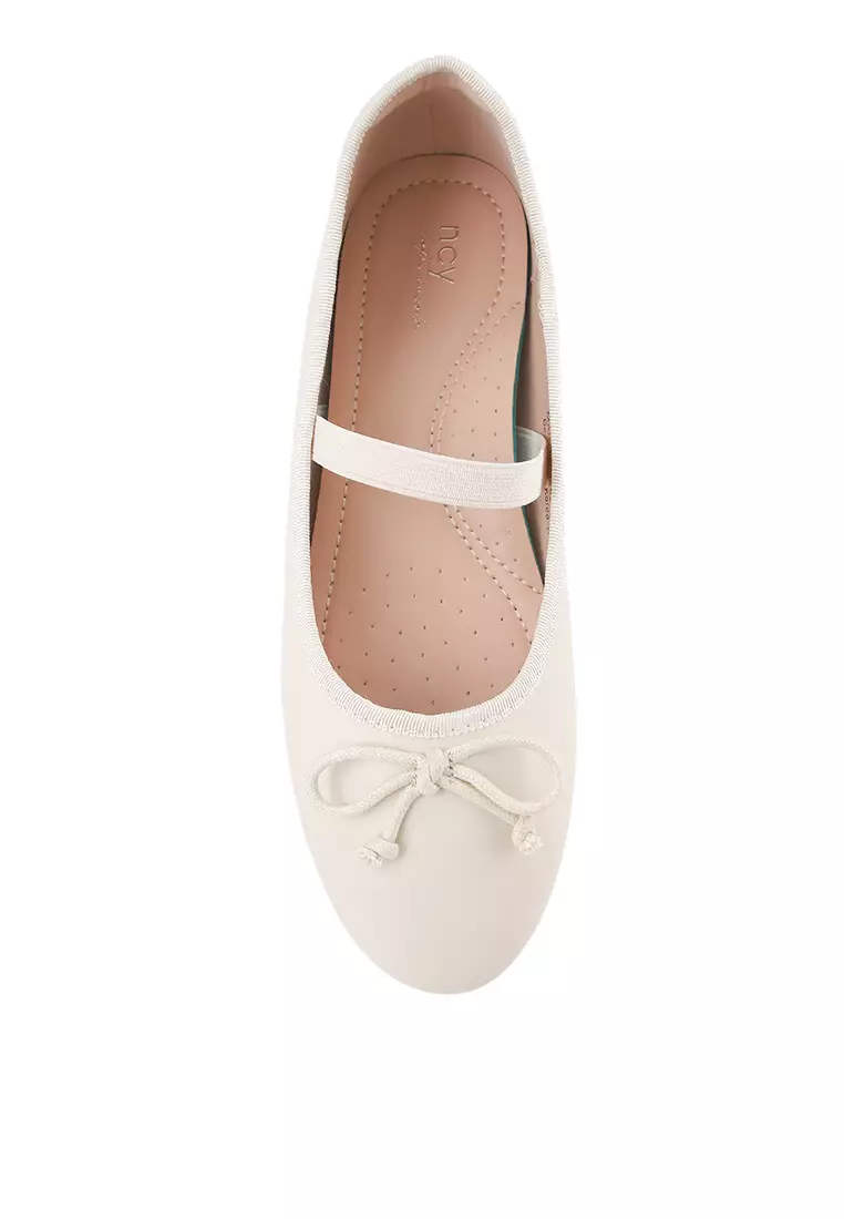 MARIAM J2525-6 FLATSHOES OFF WHITE