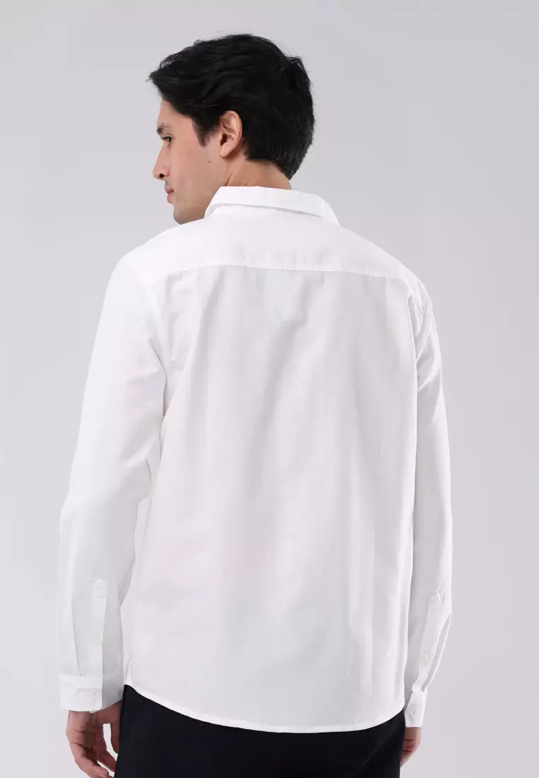 Woven Polo Long Sleeves