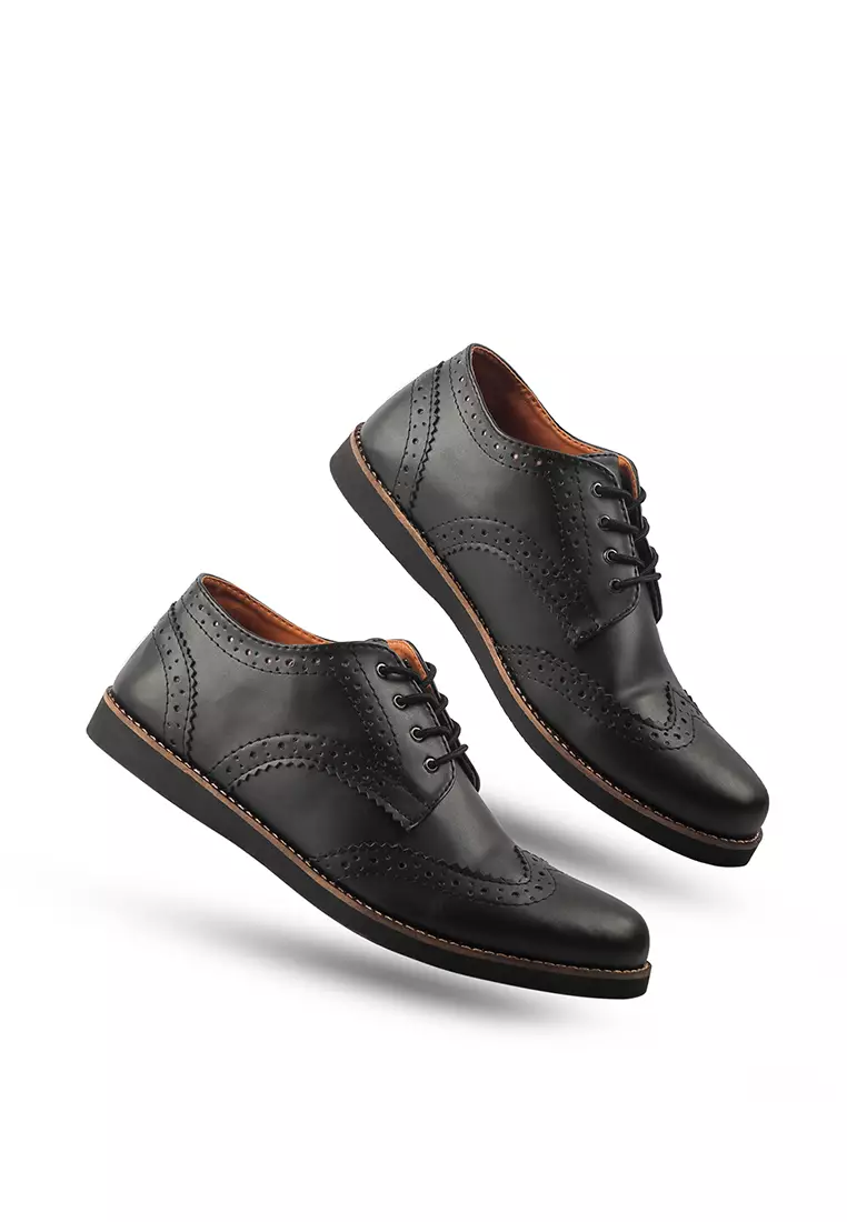 Lvnatica Shoes - Alpha Black Men Dress Shoes