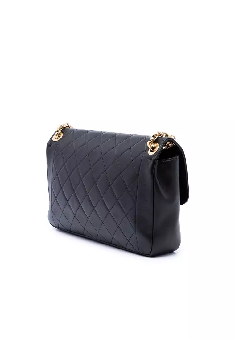Pre-Loved Chanel Large Lambskin Chic With Me Flap