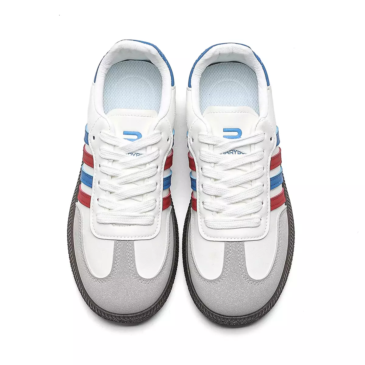 LURAD Sepatu Wanita Fleksibel Flat Sneakers Cewek Sport Lentur SQN181