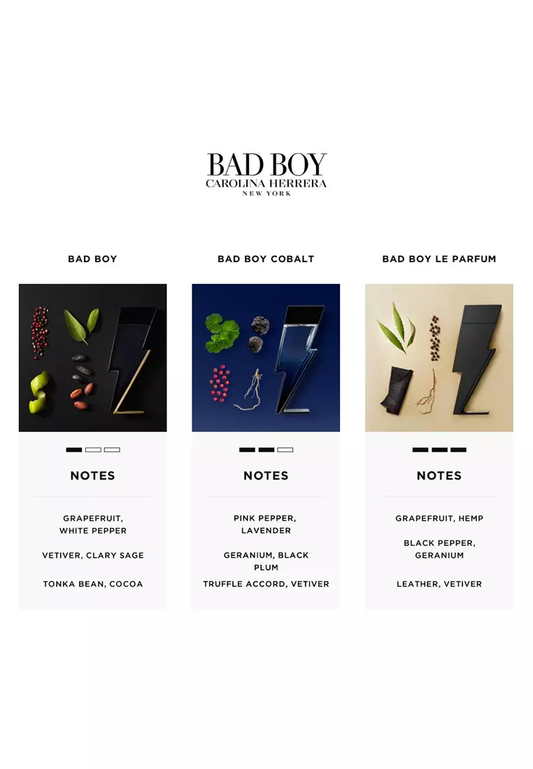 Carolina Herrera Bad Boy Cobalt Eau de Parfum Électrique 50ml