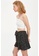 DeFacto black Pleated Mini Skirt 01E2EAAE21F958GS_2