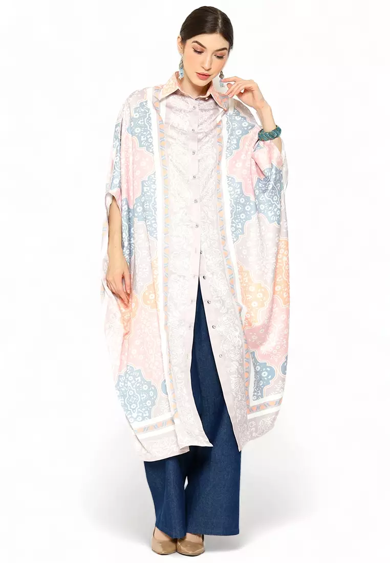 Kanzi Collared Kaftan