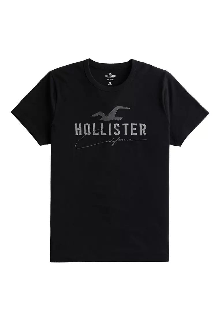 Hollister Applique Logo Graphic Tee 2023 Buy Hollister Online