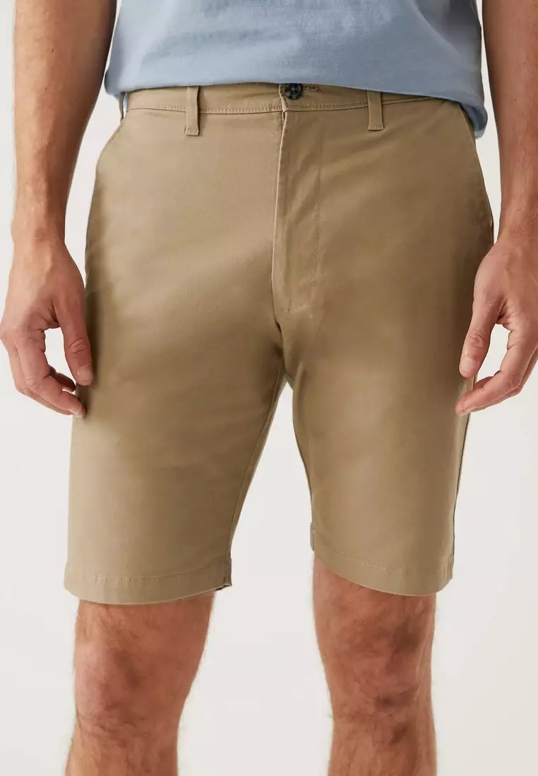 Buy MARKS SPENCER M&S Collection 2pk Cotton Rich Stretch Chino - Main Image