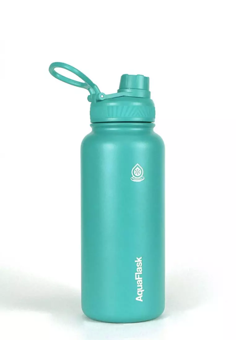 32oz Wide Mouth Water Bottle Turquoise Blue