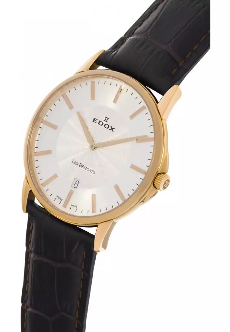 Jual Edox Jam Tangan Pria Edox Les Bemonts EX 56001 37R AIR Original ...