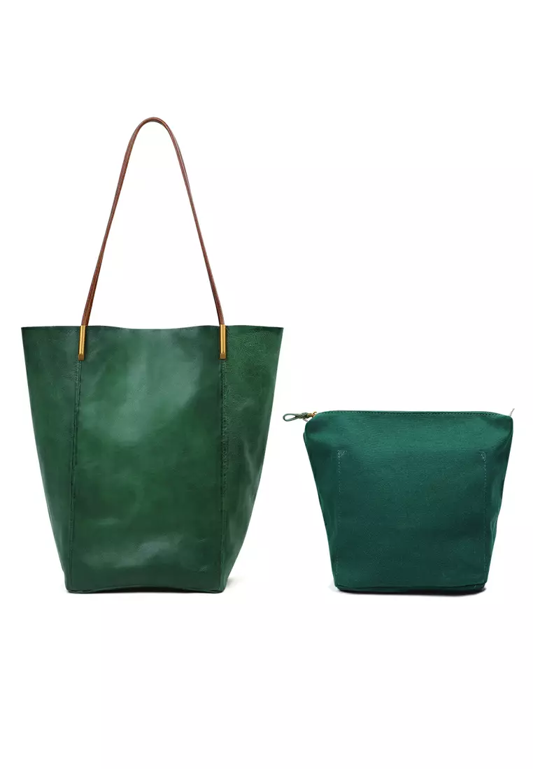 Buy XAFITI Brand New Large Capacity Cow Leather Tote Bag 2025