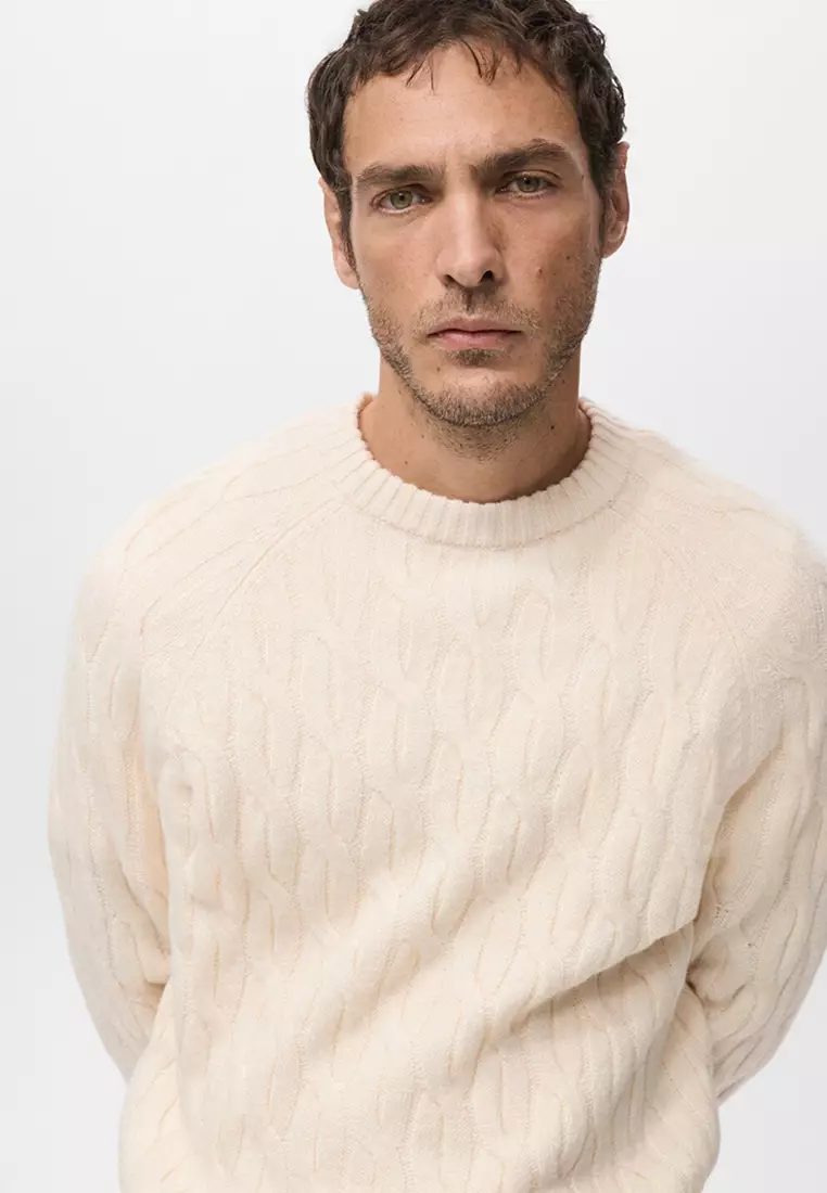 Cable-Knit Sweater