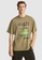 GRIMELANGE green Blake Men Khaki T-shirt E01D2AA5175D9CGS_4