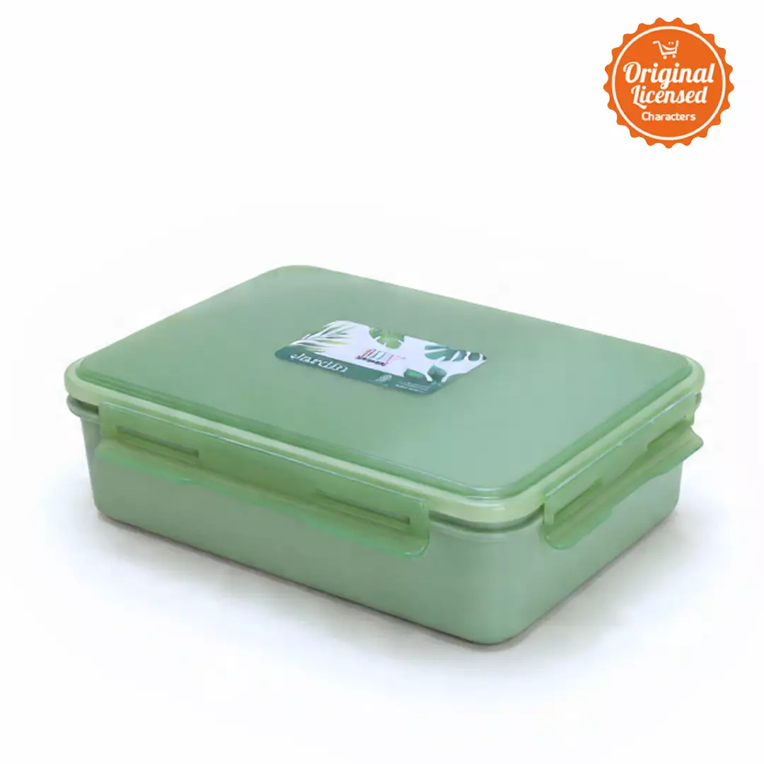 Tempat Makan Sekat 1 Liter Food Grade – Lunch Box Anak & Dewasa Hijau Army