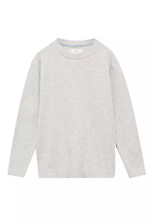 Flecked Cotton-Blend Sweater