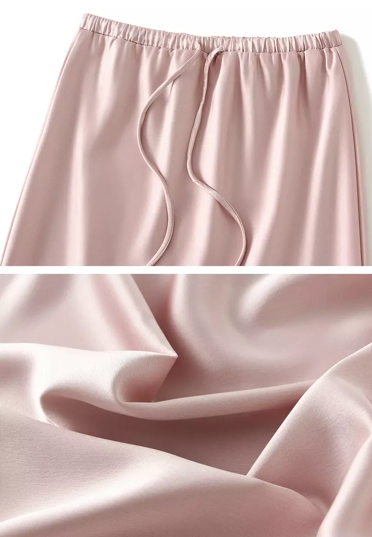 Elastic Drawstring Waist Fishtail Skirt‌ AF9819