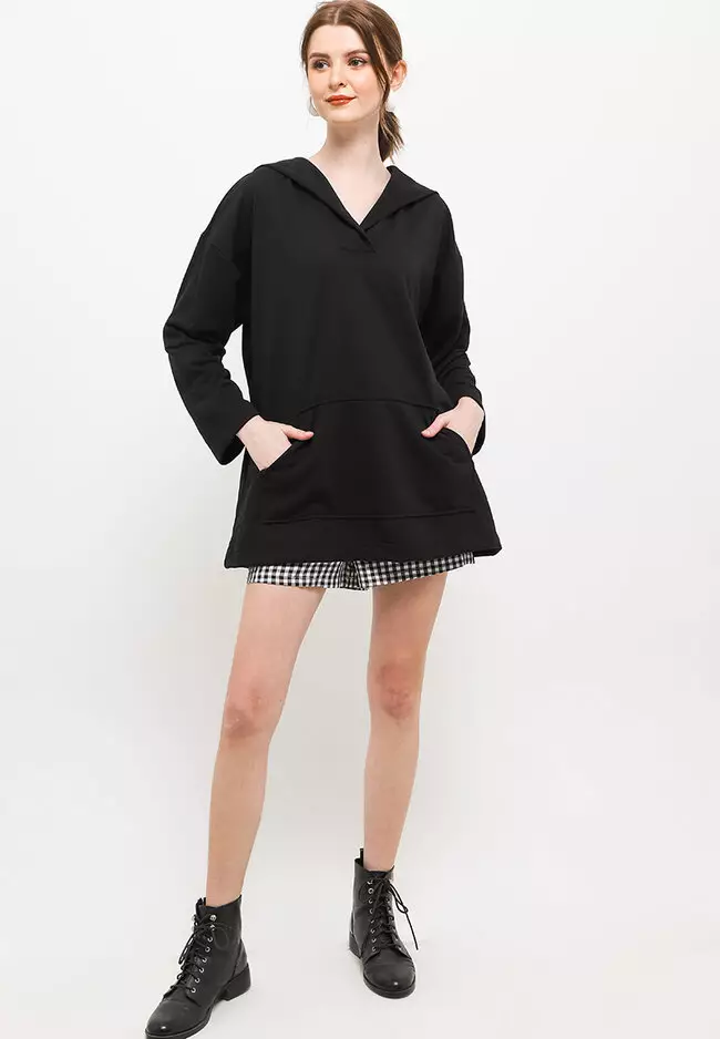 Hodie Hoodie Sweater Long Sleeves Pocket